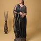 Midnight Grace Indo-Western Dress