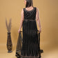 Midnight Grace Indo-Western Dress