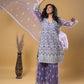 Violet Serenity Indo-Western Dress