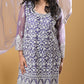 Violet Serenity Indo-Western Dress