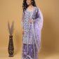 Violet Serenity Indo-Western Dress