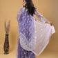 Violet Serenity Indo-Western Dress