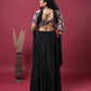 Midnight Bloom Indo-Western Dress