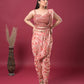 Peachy Glow Indo-Western Dress