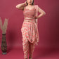 Peachy Glow Indo-Western Dress