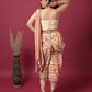 Sunset Blush Indo-Western Dress