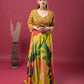 Tropical Sunshine Indo-Western Dress