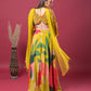 Tropical Sunshine Indo-Western Dress