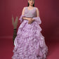 Mystic Lilac Ruffle Lehenga