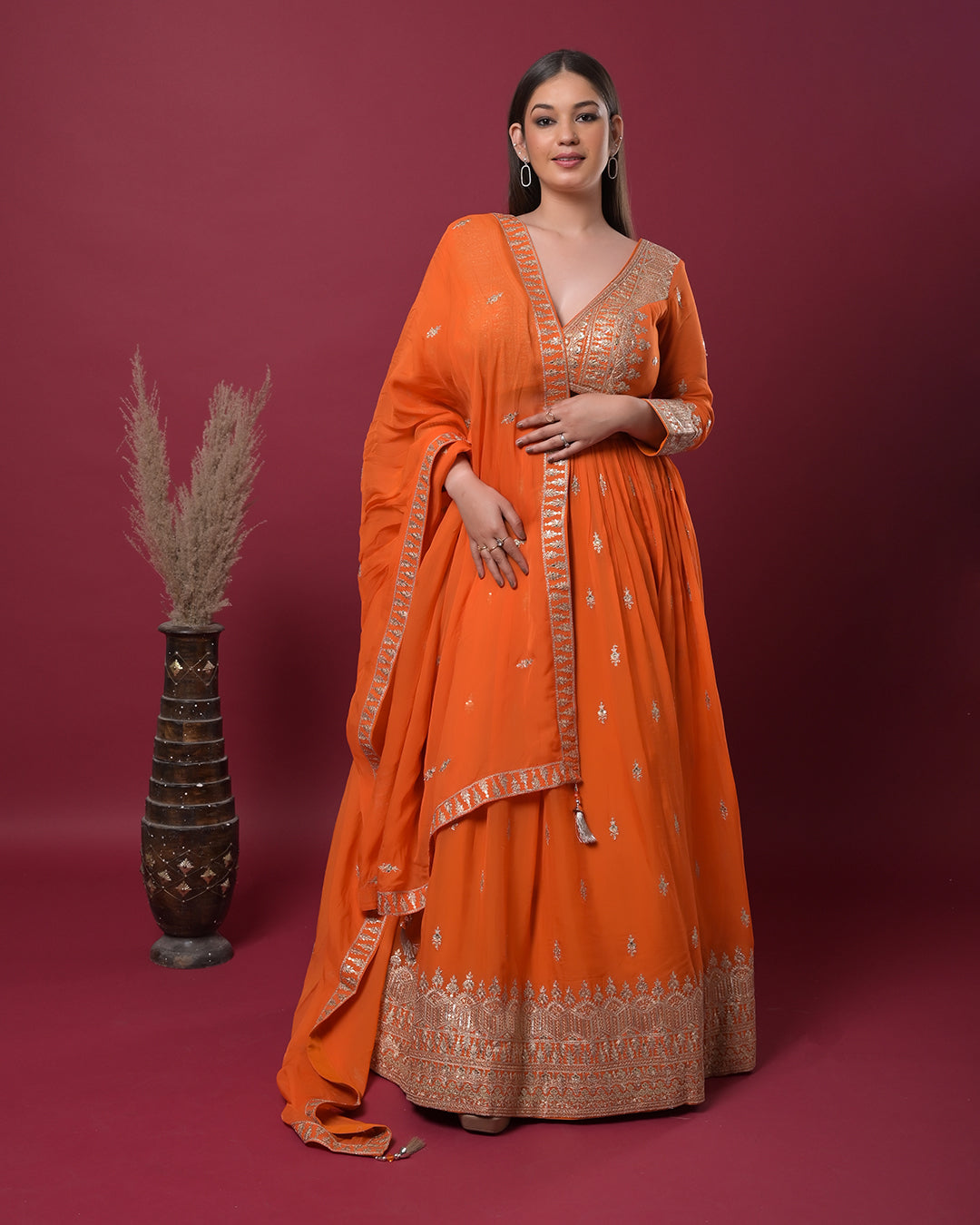 Saffron Glow Lehenga