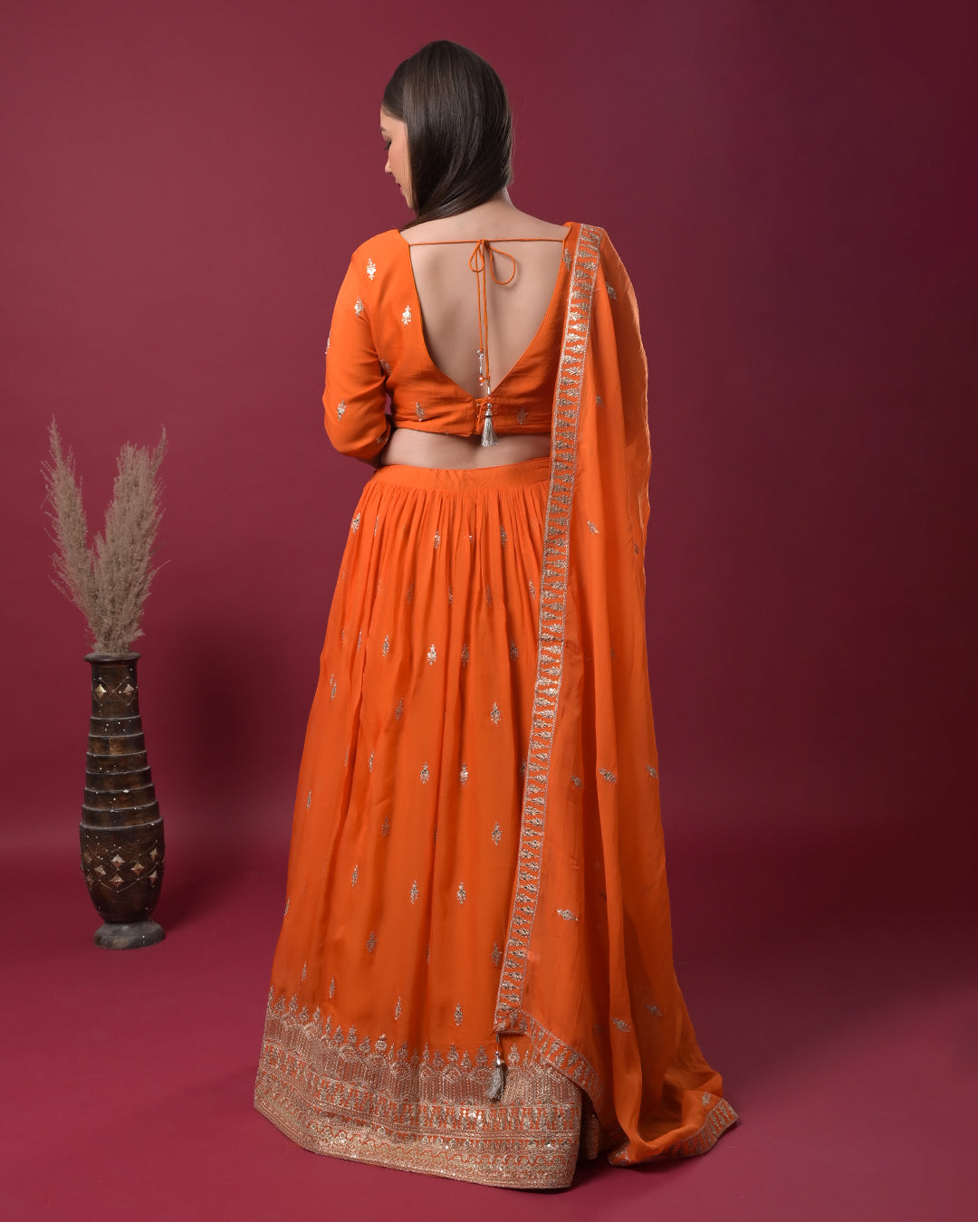 Saffron Glow Lehenga