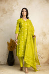 Olive Radiance Kurta Set