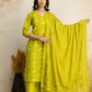 Olive Radiance Kurta Set